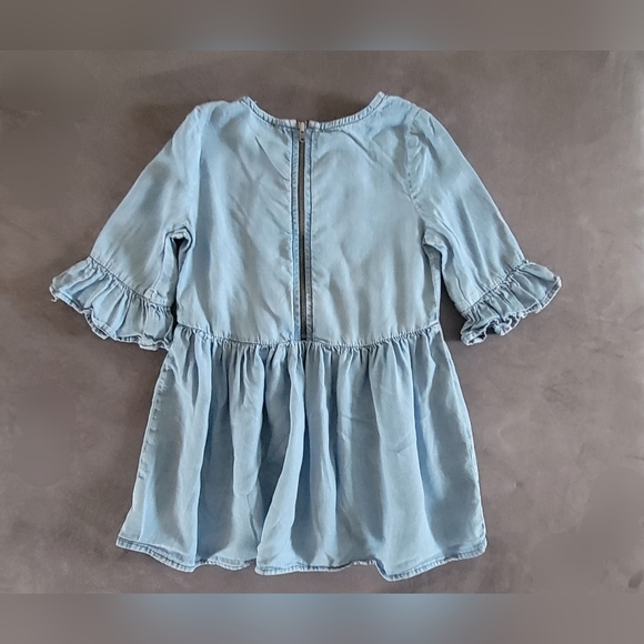 Kids Girls Denim Jean Dress - Picture 6 of 6